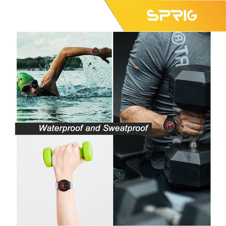 کاور اسپریگ مدل SP-360 مناسب برای ساعت هوشمند سامسونگ Galaxy Watch 5 44mm به همراه محافظ صفحه نمایش