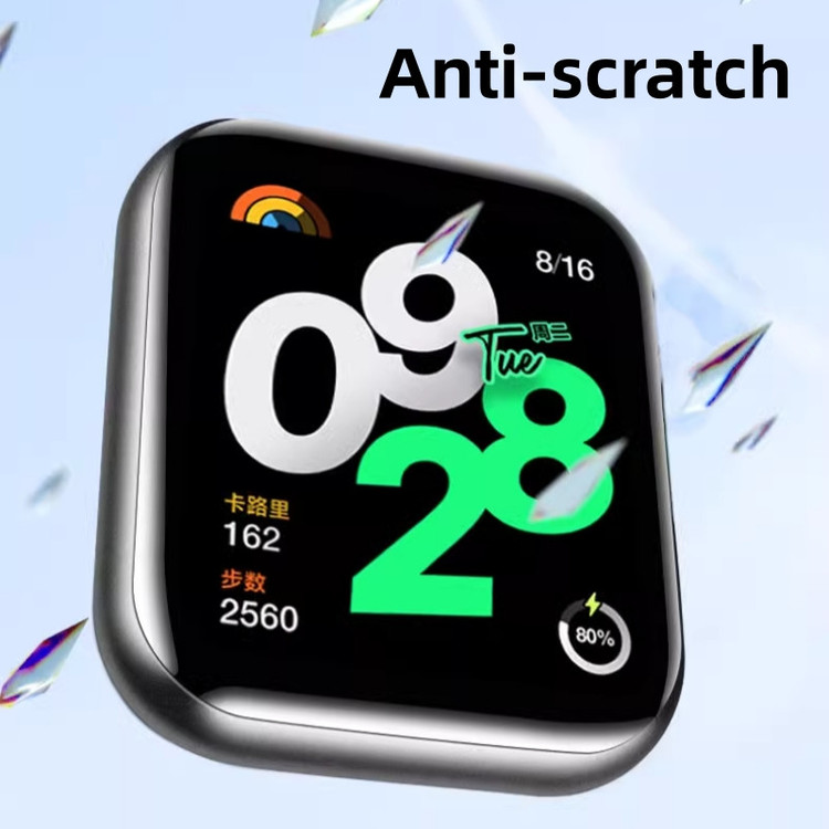محافظ صفحه نمایش بادیگارد مدل PMMA مناسب برای ساعت هوشمند شیائومی Redmi Watch 4 بسته 2 عددی