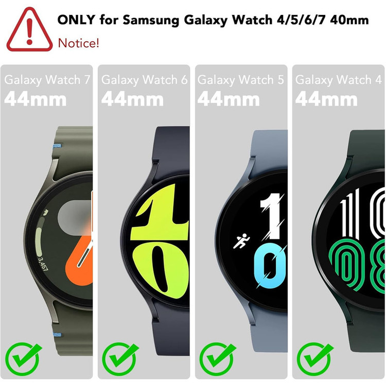 محافظ صفحه نمایش شیشه ای بادیگارد مدل GW مناسب برای ساعت هوشمند سامسونگ Galaxy Watch 7 44 mm