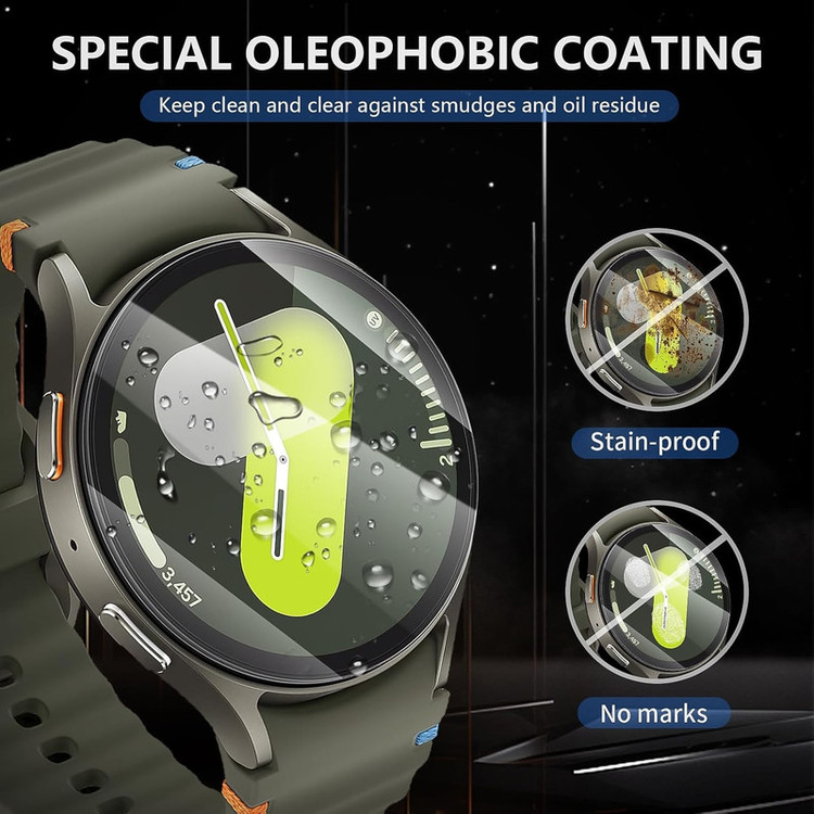 محافظ صفحه نمایش شیشه ای بادیگارد مدل GW مناسب برای ساعت هوشمند سامسونگ Galaxy Watch 7 44 mm