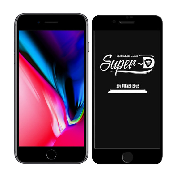 محافظ صفحه نمایش مدل SUPER-D مناسب برای گوشی موبایل اپل iPhone 7