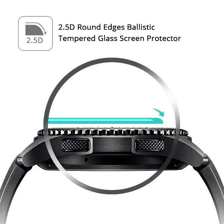 محافظ صفحه نمایش تنکیو مدل Q-Glass مناسب برای ساعت هوشمند سامسونگ Galaxy Watch Gear S3 frontier