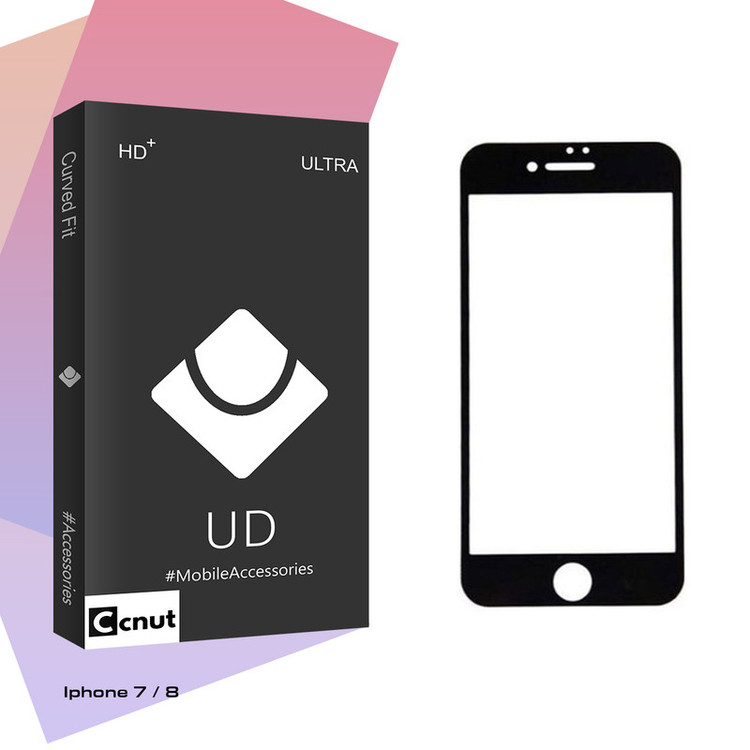 محافظ صفحه نمایش کوکونات مدل UD Black مناسب برای گوشی موبایل اپل 7/8 iphone