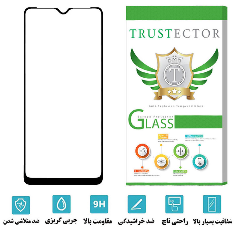 محافظ صفحه نمایش تراستکتور مدل CRS مناسب برای گوشی موبایل هوآوی Y7 2019 /Y7 Prime 2019 /نوکیا3.2