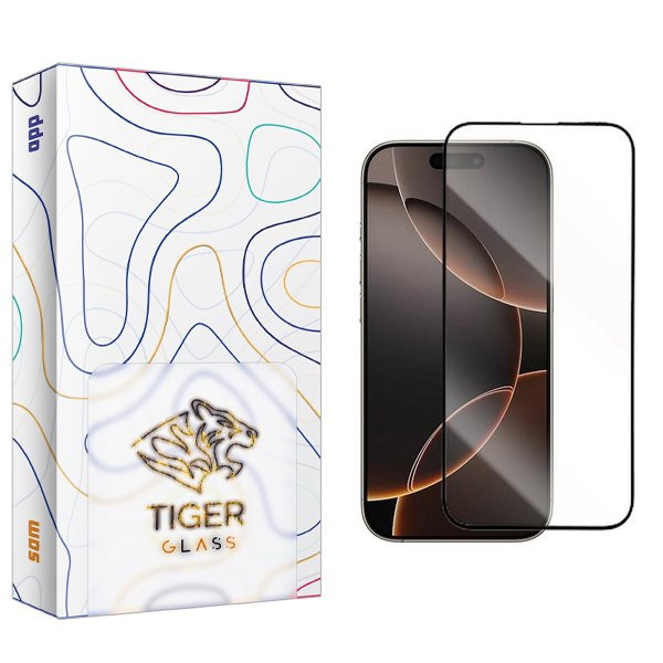محافظ صفحه نمایش تایگر گلس مدل APL2newpkg مناسب برای گوشی موبایل اپل iPhone 16 Pro Max