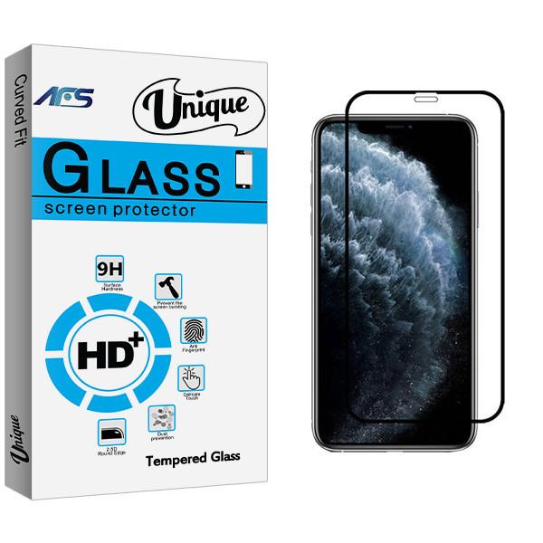 محافظ صفحه نمایش ای اف اس مدل Unique Glass مناسب برای گوشی موبایل اپل iPhone 11