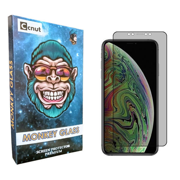 محافظ صفحه نمایش حریم شخصی کوکونات مدل monku مناسب برای گوشی موبایل اپل iPhone XS Max
