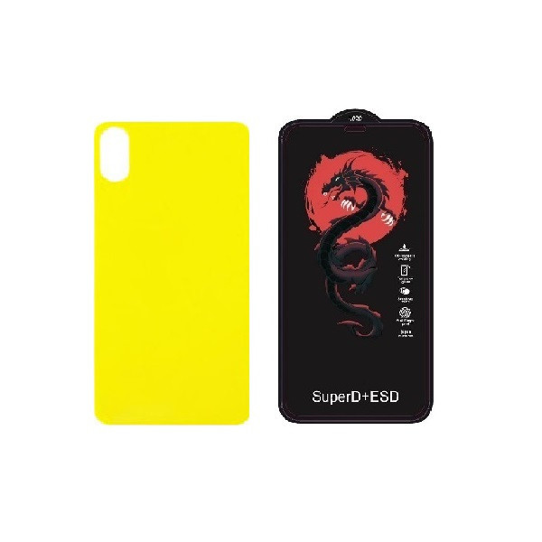 محافظ صفحه نمایش اسپایدر مدل HORO مناسب برای گوشی موبایل اپل iPhone XS به همراه محافظ پشت گوشی