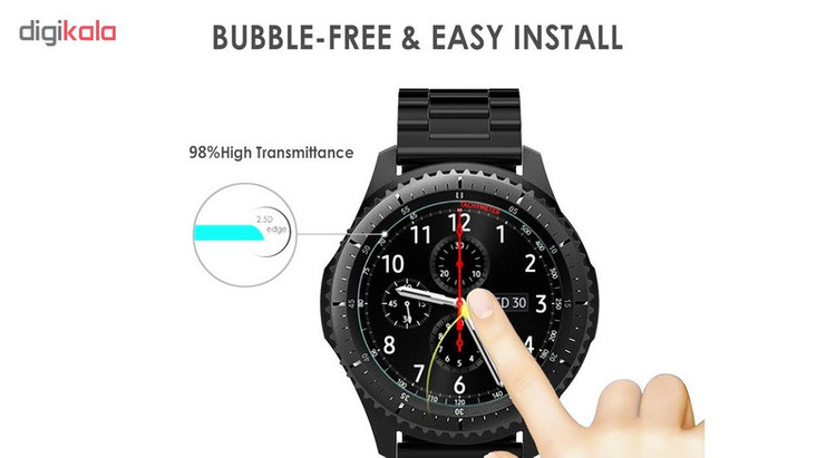 محافظ صفحه نمایش مدل TGSP مناسب برای ساعت هوشمند سامسونگ Galaxy Watch Gear S3 Classic / Frontier
