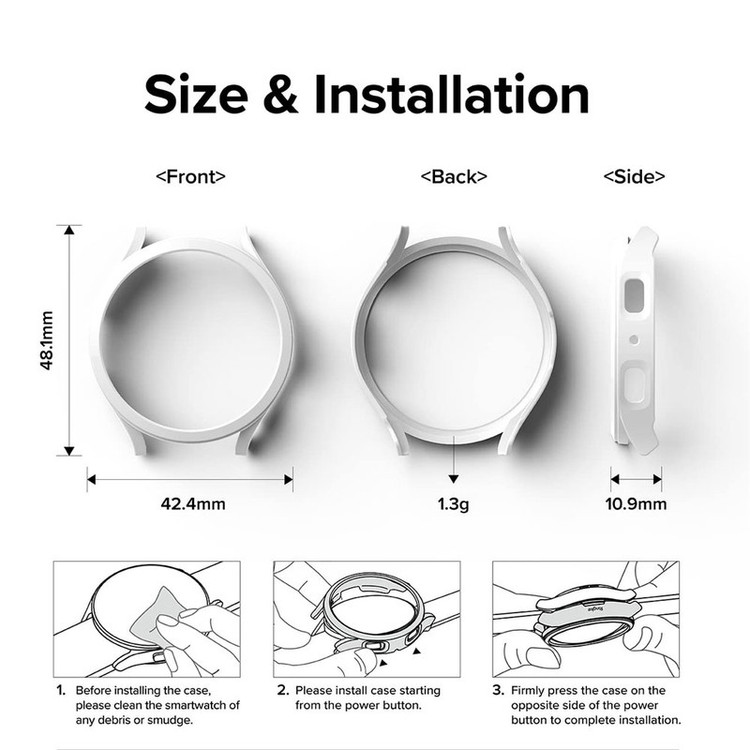 کاور واچ من مدل Cover-WM مناسب برای ساعت هوشمند سامسونگ Galaxy Watch 6 44 mm