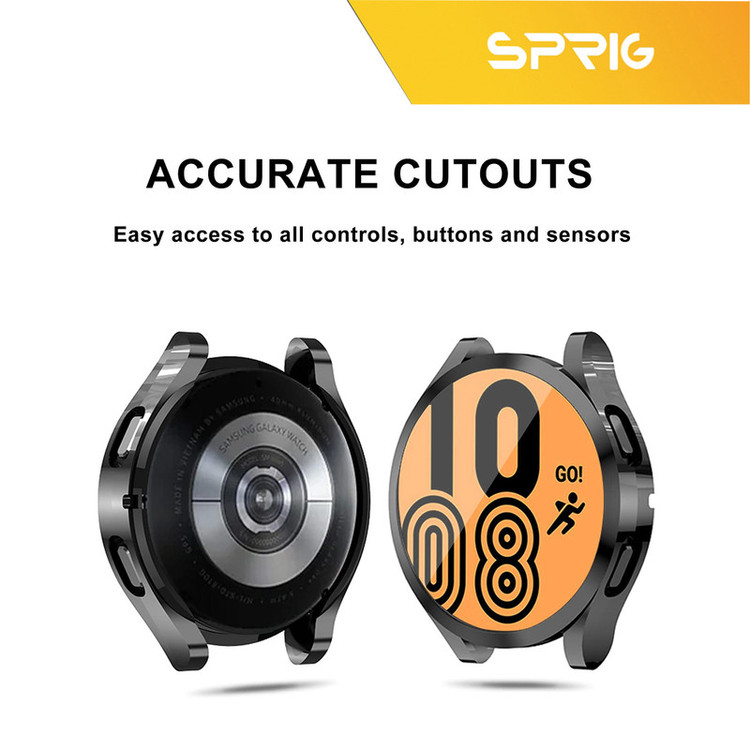 کاور اسپریگ مدل SP-360 مناسب برای ساعت هوشمند سامسونگ Galaxy Watch 5 40mm به همراه محافظ صفحه نمایش