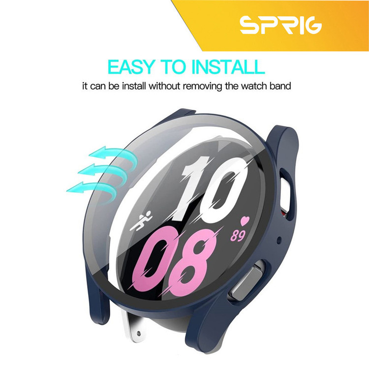 کاور اسپریگ مدل SP-360 مناسب برای ساعت هوشمند سامسونگ Galaxy Watch 5 40mm به همراه محافظ صفحه نمایش
