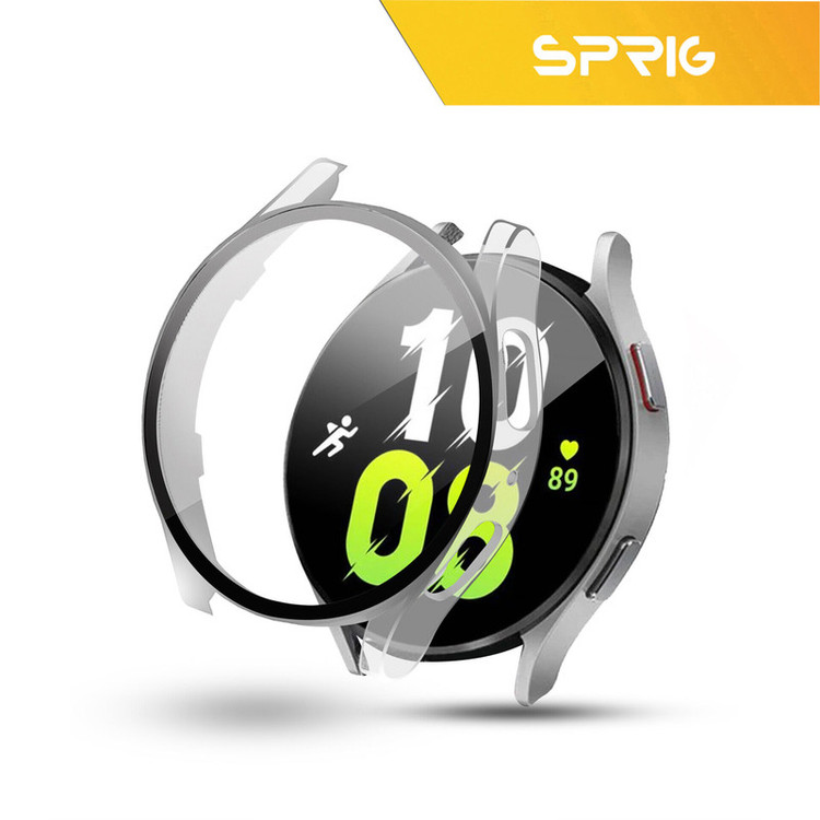کاور اسپریگ مدل SPG Case مناسب برای ساعت هوشمند سامسونگ Galaxy Watch 4 40mm به همراه محافظ صفحه نمایش