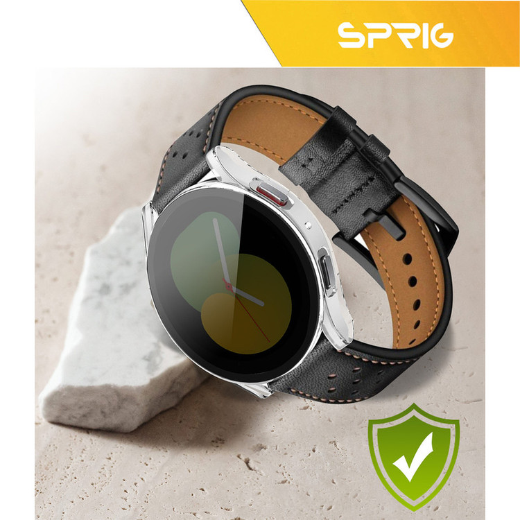 کاور اسپریگ مدل SPG Case مناسب برای ساعت هوشمند سامسونگ Galaxy Watch 4 40mm به همراه محافظ صفحه نمایش