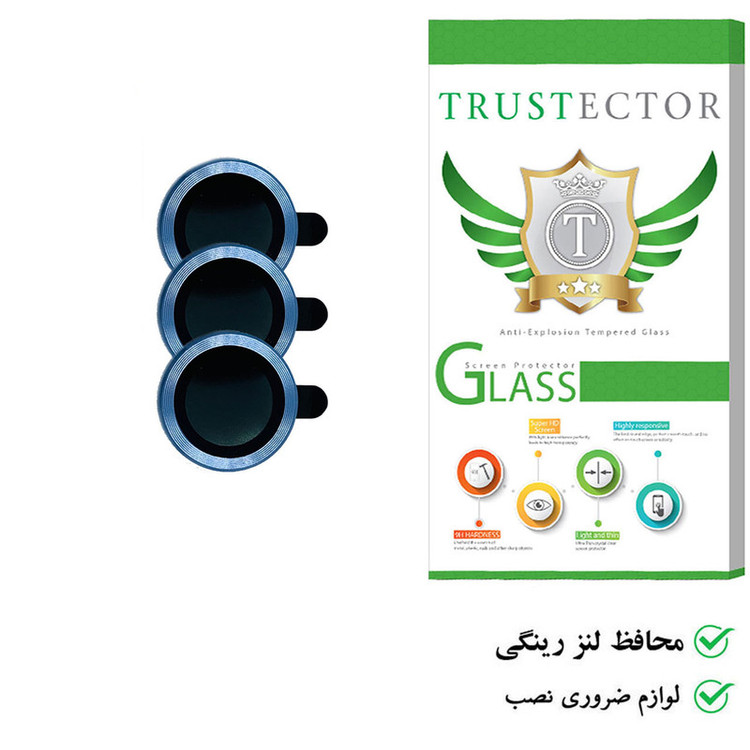 محافظ لنز دوربین تراستکتور مدل RINIPT مناسب برای گوشی موبایل اپل iPhone 15 Pro