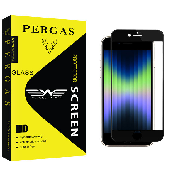 محافظ صفحه نمایش سرامیکی وایلی نایس مدل Pergas Glass NEW مناسب برای گوشی موبایل اپل iPhone Se 2022