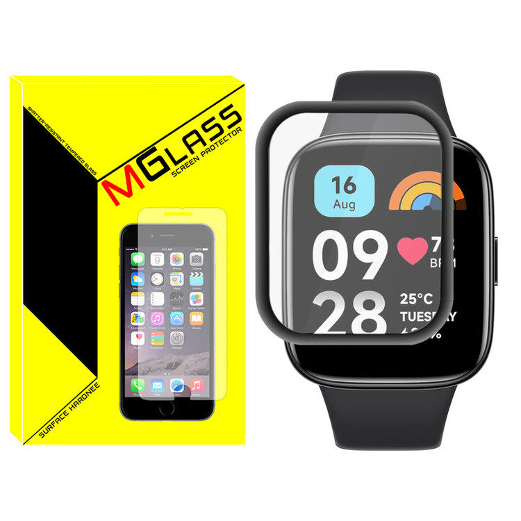 محافظ صفحه نمایش نانو امگلس مدل Pmma-MG مناسب برای ساعت هوشمند شیائومی Redmi Watch 3 / Watch 3 Active