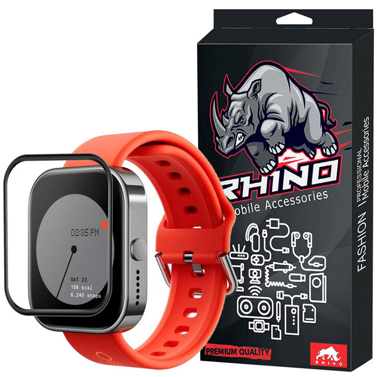محافظ صفحه نمایش راینو مدل PMMA مناسب برای ساعت هوشمند ناتینگ CMF Watch Pro