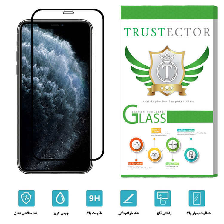 محافظ صفحه نمایش تراستکتور مدل GSS مناسب برای گوشی موبایل اپل iPhone 11