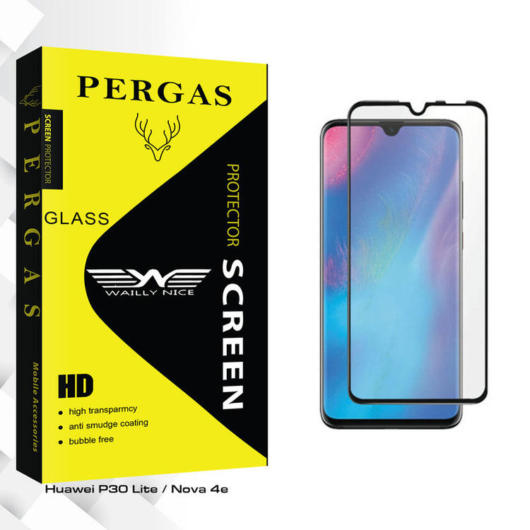 محافظ صفحه نمایش وایلی نایس مدل Pergas Glass مناسب برای گوشی موبایل هوآوی P30 Lite / Nova 4e