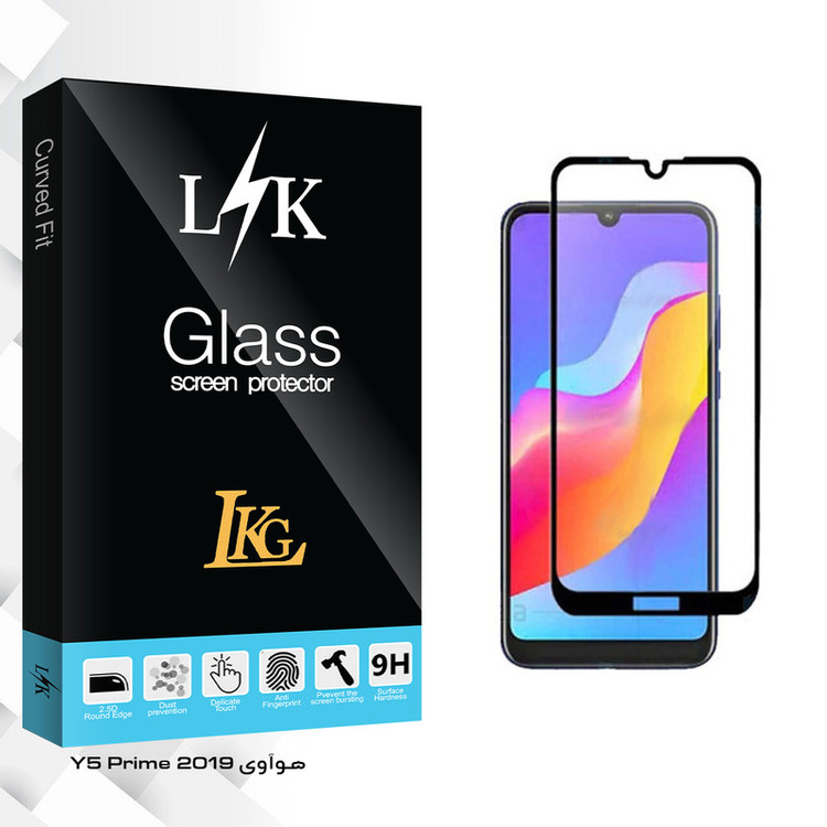 محافظ صفحه نمایش ال کا جی مدل LK Glass مناسب برای گوشی موبایل هوآوی Y5 Prime 2019