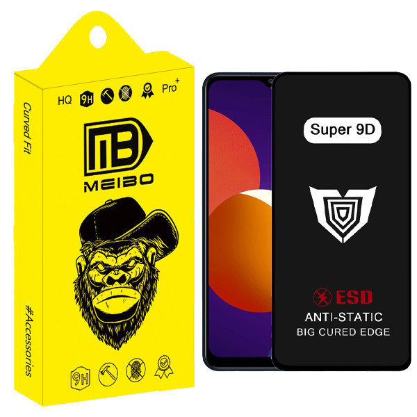 محافظ صفحه نمایش میبو مدل Super 9D مناسب برای گوشی موبایل سامسونگ Galaxy A12 / A13 / A13 5G / A02 / A02s /A03s / A03 Core / A23 / A32 5G / M02 / M12 / M32 / F12 / F02s