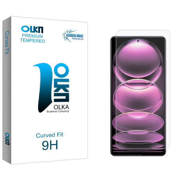 محافظ صفحه نمایش کولینگ مدل Olka مناسب برای گوشی موبایل شیائومی Redmi Note 12 Pro Plus