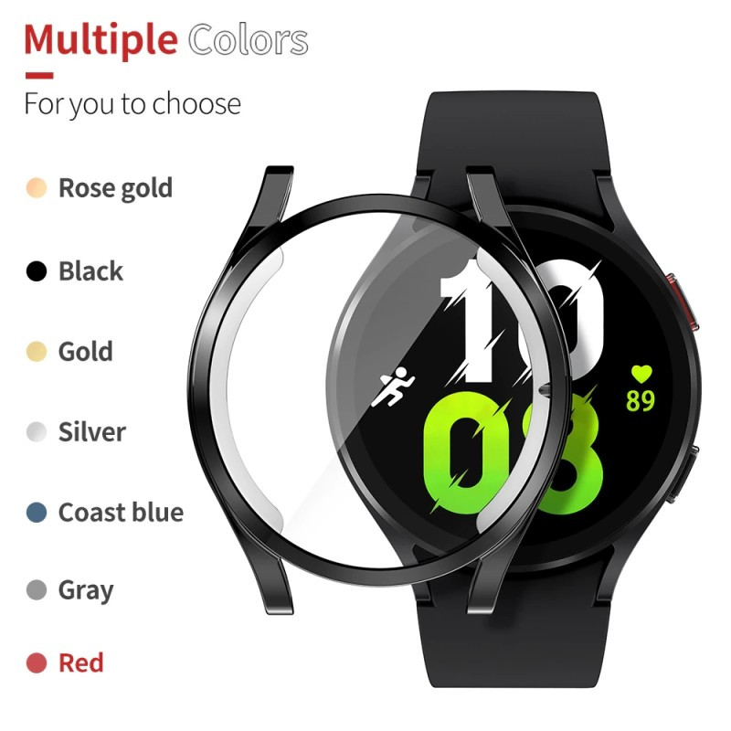 کاور مدل Tempered مناسب برای ساعت هوشمند سامسونگ Galaxy Watch 5 40mm به همراه محافظ صفحه نمایش