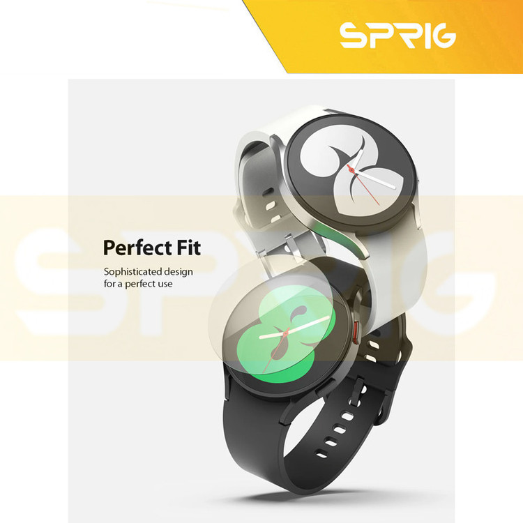 محافظ صفحه نمایش شیشه ای اسپریگ مدل SPG مناسب برای ساعت هوشمند سامسونگ Galaxy watch 4 40mm / watch 5 40mm / watch 6 40mm مجموعه 3 عددی