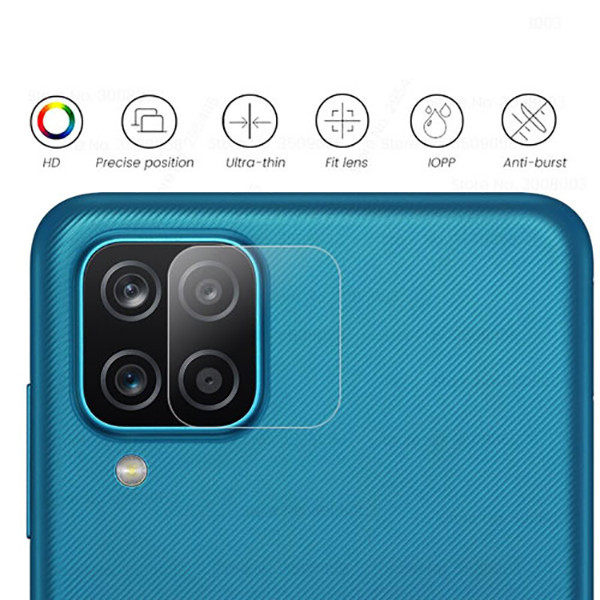 محافظ صفحه نمایش و پشت گوشی سرامیکی مدل F21 LP BP01to مناسب برای گوشی موبایل سامسونگ Galaxy A12 به همراه محافظ لنز دوربین