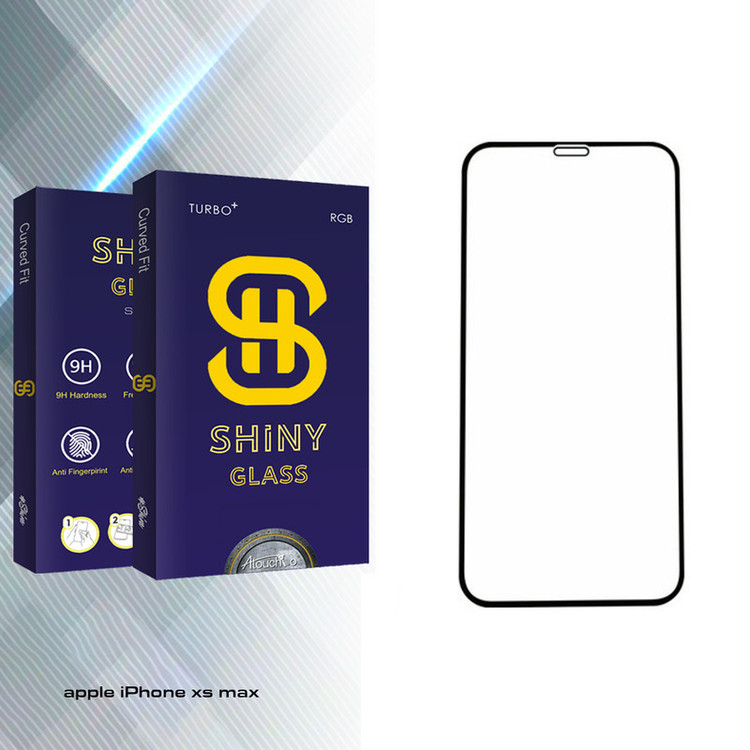 محافظ صفحه نمایش 5D آتوچبو مدل Shiny Glass مناسب برای گوشی موبایل اپل iPhone xs max