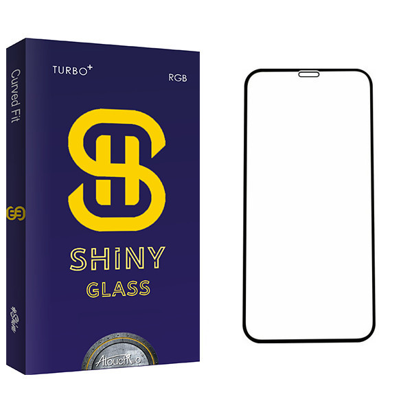 محافظ صفحه نمایش 5D آتوچبو مدل Shiny Glass مناسب برای گوشی موبایل اپل iPhone xs max