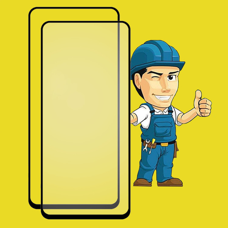 محافظ صفحه نمایش مدل FMATP مناسب برای گوشی موبایل سامسونگ Galaxy A51 مجموعه دو عددی