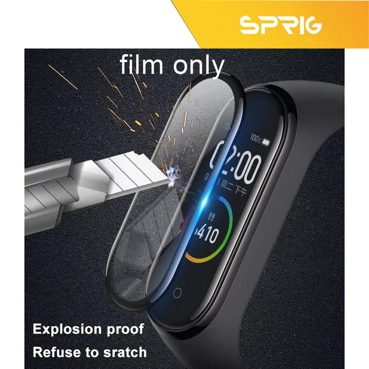 محافظ صفحه نمایش نانو اسپریگ مدل SPG مناسب برای ساعت هوشمند شیائومی Mi Band 5