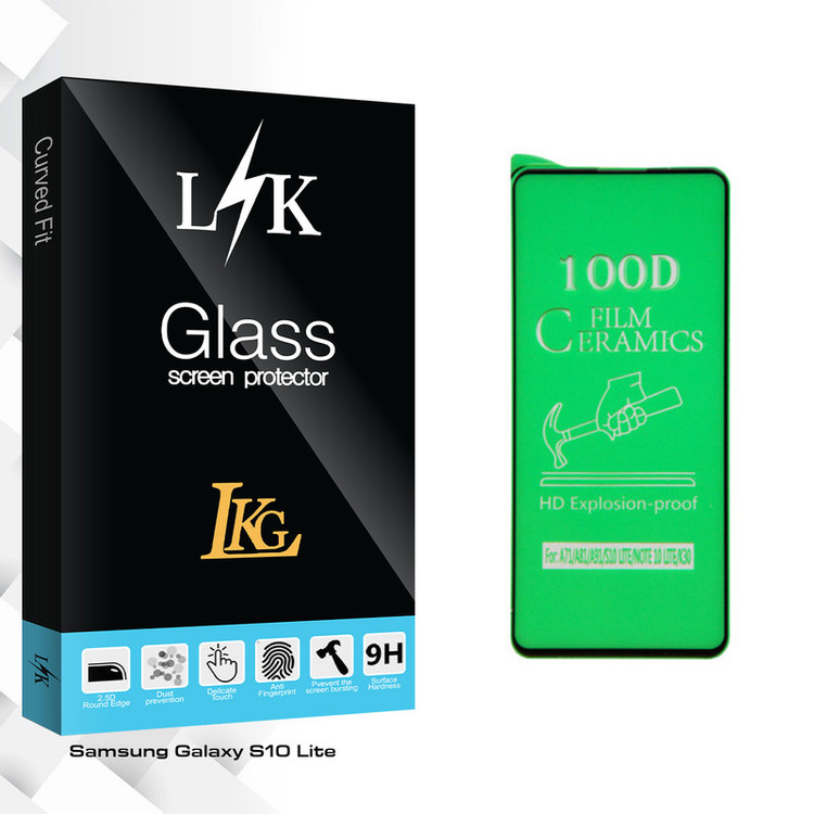 محافظ صفحه نمایش ال کا جی مدل LK Glass مناسب برای گوشی موبایل سامسونگ Galaxy S10 Lite