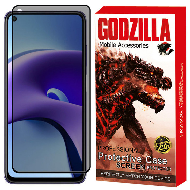 محافظ صفحه نمایش حریم شخصی گودزیلا مدل GGPP-Note9T مناسب برای گوشی موبایل شیائومی Redmi Note 9T