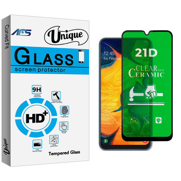 محافظ صفحه نمایش سرامیکی شفاف ای اف اس مدل Unique Glass مناسب برای گوشی موبایل سامسونگ Galaxy A13 5G
