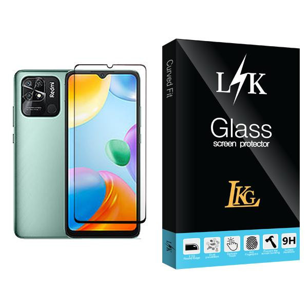 محافظ صفحه نمایش ال کا جی مدل LK Glass MIX001 مناسب برای گوشی موبایل شیائومی Redmi 10C