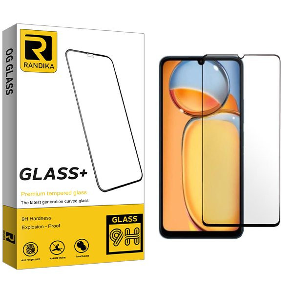 محافظ صفحه نمایش شیشه ای راندیکا مدل RK مناسب برای گوشی موبایل شیائومی Poco C65