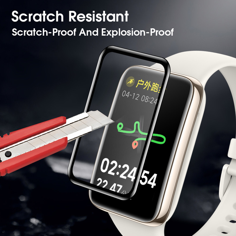 محافظ صفحه نمایش بادیگارد مدل PMMA مناسب برای ساعت هوشمند شیائومی Mi Band 7 Pro