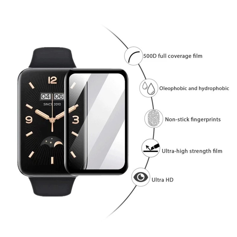 محافظ صفحه نمایش بادیگارد مدل PMMA مناسب برای ساعت هوشمند شیائومی Mi Band 7 Pro