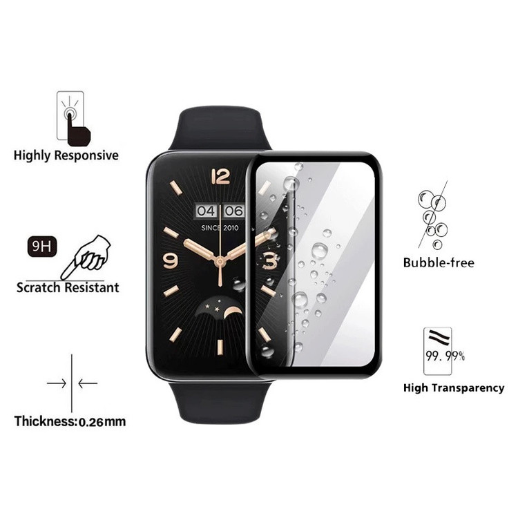 محافظ صفحه نمایش بادیگارد مدل PMMA مناسب برای ساعت هوشمند شیائومی Mi Band 7 Pro