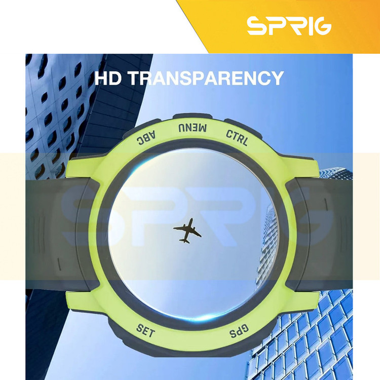 محافظ صفحه نمایش شیشه ای اسپریگ مدل SH-SP مناسب برای ساعت هوشمند گارمین Instinct 2 Solar