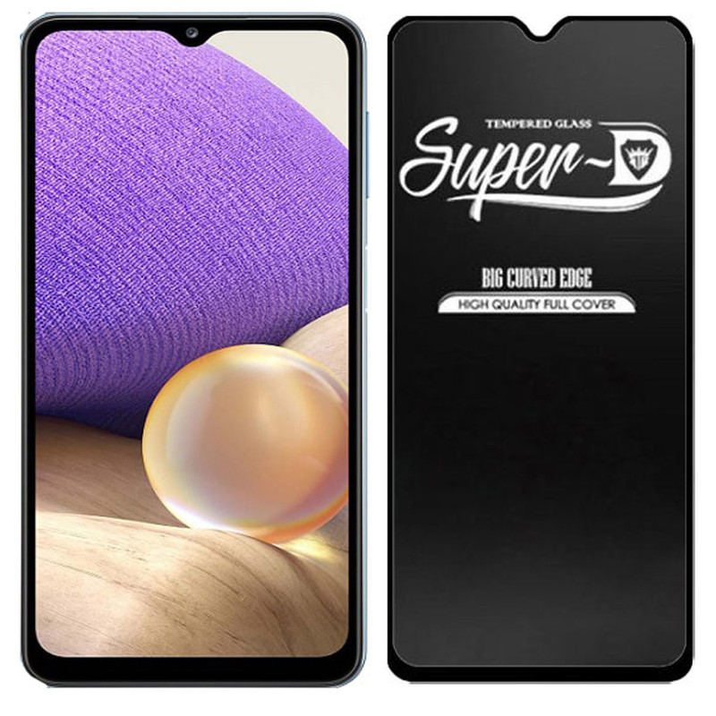 محافظ صفحه نمایش مدل super D مناسب برای گوشی موبایل سامسونگ Galaxy A32