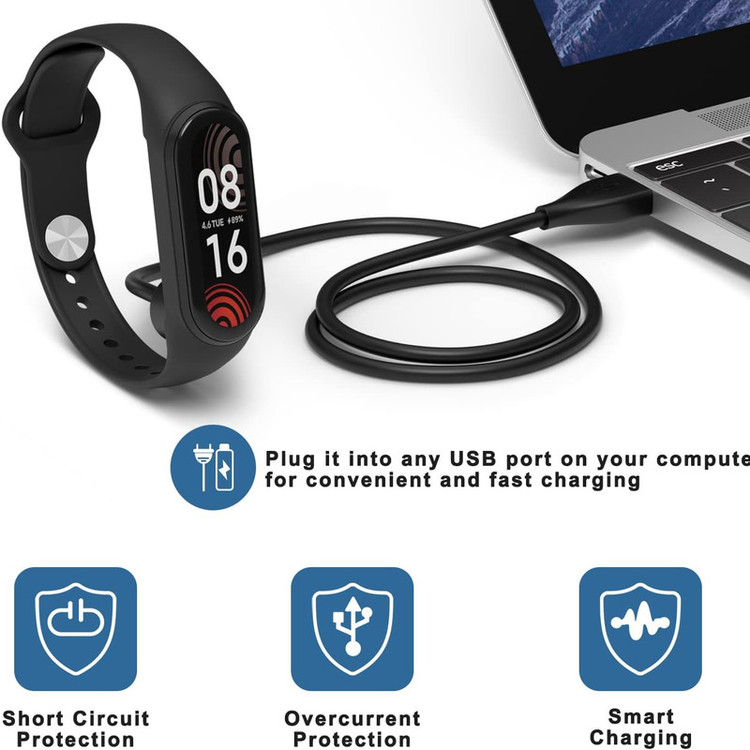 کابل شارژ مدل M7 مناسب برای مچ بند هوشمند شیائومی Mi Band 7