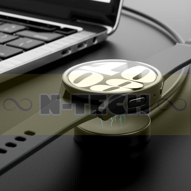 کاور انتک مدل Cover With Glass مناسب برای ساعت هوشمند سامسونگ Galaxy Watch 6 40mm به همراه محافظ صفحه نمایش