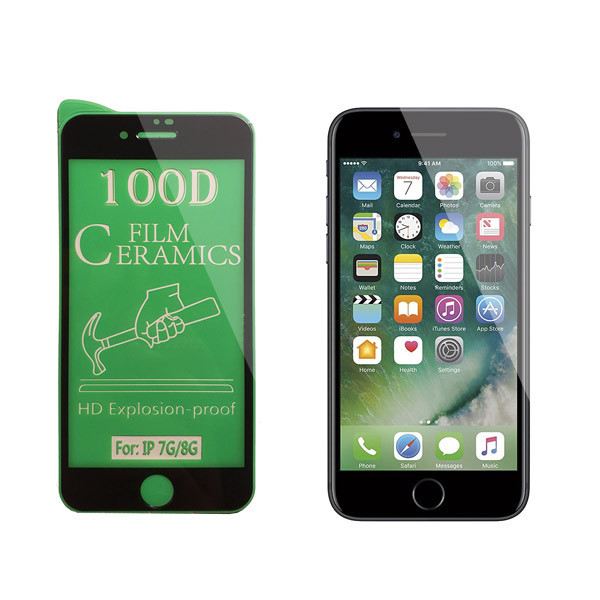 محافظ صفحه نمایش سرامیکی گریفین مدل FLCRG GN pl مناسب برای گوشی موبایل اپل iPhone 7