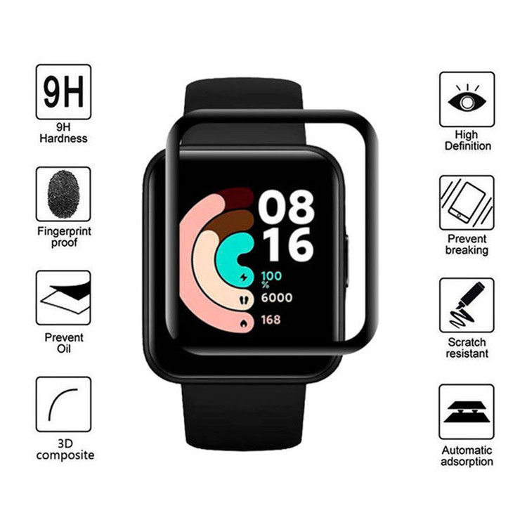 محافظ صفحه نمایش کروکودیل مدل C-PWM مناسب برای ساعت هوشمند شیائومی Redmi Watch 2 Lite بسته 2 عددی