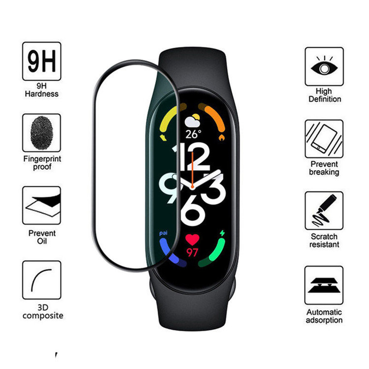 محافظ صفحه نمایش کروکودیل مدل C-PWM مناسب برای ساعت هوشمند شیائومی Mi Band 7