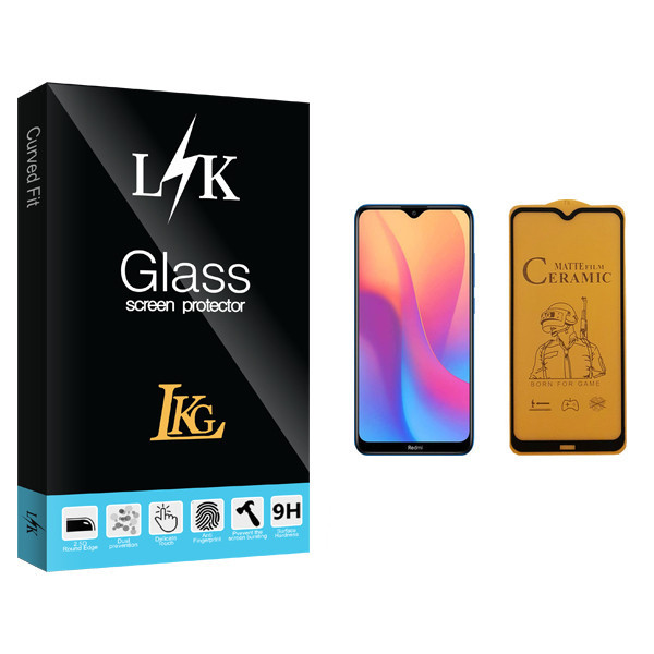 برای محافظ صفحه نمایش سرامیکی ال کا جی مدل LK Glass مناسب گوشی موبایل شیائومی Redmi 8